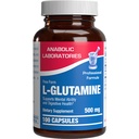 Free Form L-Glutamine Supplement - Clinical L Glutamine Κάψουλες 500mg για την Υγεία των Ούλων και την Ανοσολογική Υποστήριξη - Ισχυρό Amino Acid Glutathione Precursor - Μη ΓΤΟ & Made in The USA - 100 Services