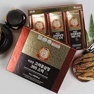 JUNGWONSAM 6 Χρόνια Κόκκινο Ginseng 365 Stick Αυτοκράτορας
