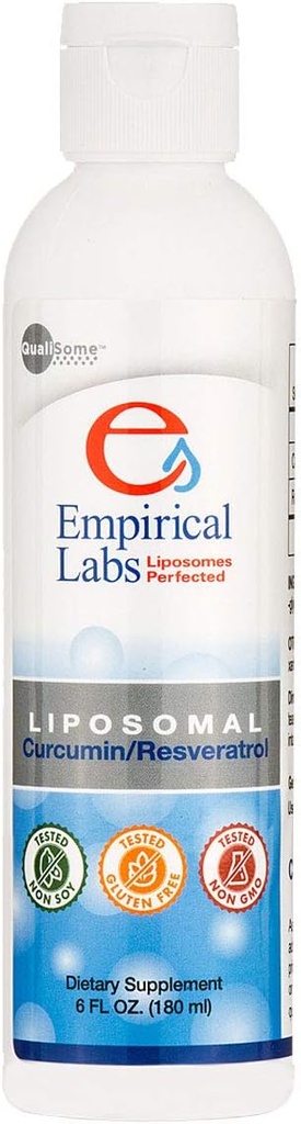 Λιποσωμική δομημένη κουρκουμίνη / ρεσβερατρόλη, 6 fl.oz