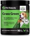 Grass Green Dog Chews - Ουδέτερο ούρων για χλοοτάπητα, σκύλου Pee Grass Helps Yard Stay Green Dressing Burn Spots with Probiotics & Enzymes (Duck)