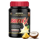 ISOFLEX διατροφής ALLMAX Whey Protein Isolate, Pineapple Coconut - 2 lb - 27 γραμμάρια πρωτεΐνης ανά Scoop - Zero Fat & Sugar - 99% Χωρίς λακτόζη - Χωρίς γλουτένη & χωρίς σόγια - Κατά προσέγγιση 30 Σερβίρεις