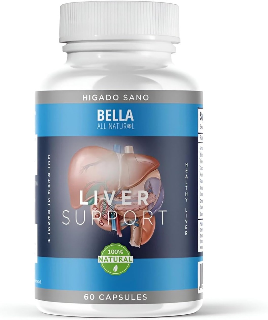 Bella All Natural Liver Support Capsules