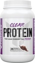 FINAFLEX Clear Protein, Double Chocolate - 2 lb - Προάγει τη μυϊκή απόδοση & ανάπτυξη - Milkshake-Like Γεύση - Χαμηλή υδατανθράκων, χαμηλής περιεκτικότητας σε λίπος και γλουτένη - 27 Σερβιέτες