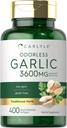 Carlyle Odorless σκόρδο Softgels 3600 mg 