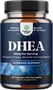 DHEA συμπλήρωμα για γυναίκες & άνδρες - καθαρό DHEA 25mg για ισορροπία ορμονών, βελτιώνει τη σταθερότητα διάθεσης, λειτουργία εγκεφάλου, ανοσοποιητικό σύστημα, ενέργεια και γονιμότητα - Dehydroepiandrosterone κάψουλες για ενήλικες - 120 Ct