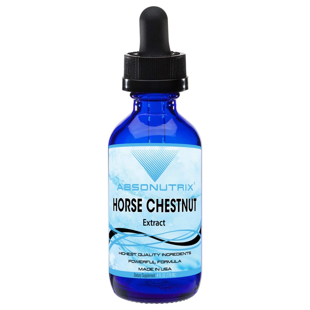 Absonutrix Horse Chestnut Extract 550 mg 4 Oz Drops, 200 Services, Helps Detoxify, Βελτιώνει την κυκλοφορία, τρίτο μέρος δοκιμαστεί, Γενική Υποστήριξη της Υγείας, Διατροφική ενίσχυση, Made in USA