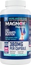 MAGNOX® Leg Cramps Buster | 380mg Magnesium for Leg Cramps at Night | Magnesium Supplement for Muscle Spasms | 3X More Absorption | Dead Sea Minerals | Sleep & Muscle | 120 Caps