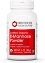 ΠΡΩΤΟΚΟΛΛΟ ΓΙΑ ΤΗΝ ΖΩΝΗ ΖΩΗΣ D-Mannose Powder - 2g per Serving - Bladder Cleanse - Health Urinary Tract - για άνδρες και γυναίκες - Kosher & Non-GMO - 3 oz