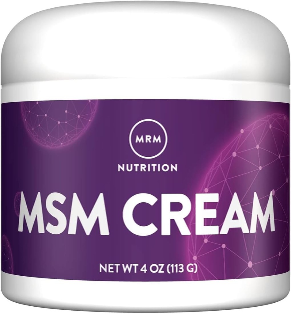 Κρέμα MRM MSM με βιταμίνη Α & D -- 4 Oz.