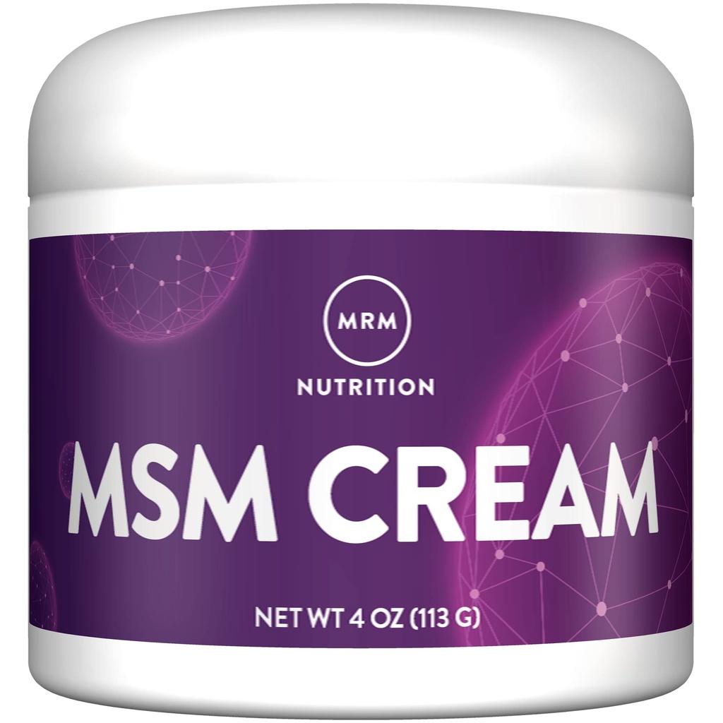 Κρέμα MRM MSM με βιταμίνη Α & D -- 4 Oz.