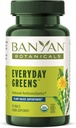 Banyan Botanicals Everyday Greens – Βιολογικά Superfood Tablets – Φυσική πηγή βιταμινών, Ορυκτών & Αντιοξειδωτικών – Υποστηρίζει Βέλτιστη Ενέργεια & Υγεία* – 90 Tablets – Μη ΓΤΟ Βιώσιμα Πηγή Vegan