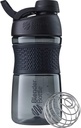 BlenderBottle 20-Ounce Rose και μαύρο αναδευτήρα πρωτεϊνών μπουκάλια με σύρμα BlenderBall Whisk