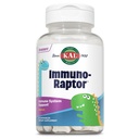 KAL ImmunoRaptor Παιδιά Ανοσοποιητική υποστήριξη Μασώμενα, βιταμίνη C και ψευδάργυρος για υγιή λειτουργία κυττάρων, Δεινόσαυρο Σχήμα, Πορτοκαλί Γεύση, Γλουτένη, Λακτόζη, και Φυστίκι-ελεύθερο, Γλυκασμένα με Ξυλιτόλη, 60 Σερβιέτες