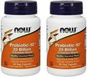 Τώρα Probiotic-10 25 δισεκατομμύρια, 50 κόμης (πακέτο των 2)