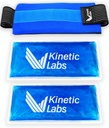 Reuseable Ice Pack Wrap by Kinetic Labs - Πακέτο παγετώνων Gel - Παγωμένα Πακέτα για Τραύματα Επαναχρησιμοποιήσιμα (μεγέθη με Extra Gel Pack)