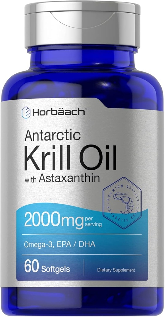 Horbäach Ανταρκτική Krill Oil 2000mg 