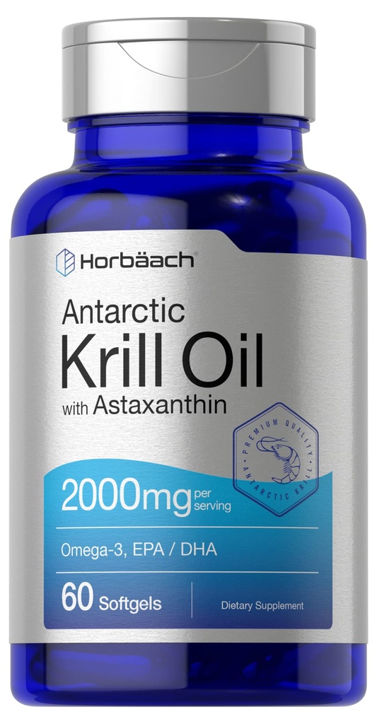 Horbäach Ανταρκτική Krill Oil 2000mg 
