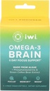 Iwi Omega 3 εγκέφαλος 5 ημέρα υποστήριξης εστίασης, 10 Ct