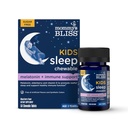 Mommy's Bliss Kids Sleep + Ανοσία 1 mg Μελατονίνης Μασώμενα, Περιέχει Μαγνήσιο, Βατόμουρο και Βιταμίνη D, Χωρίς ζάχαρη, 3 Χρόνια+, 1 Φιάλη (50 δισκία)