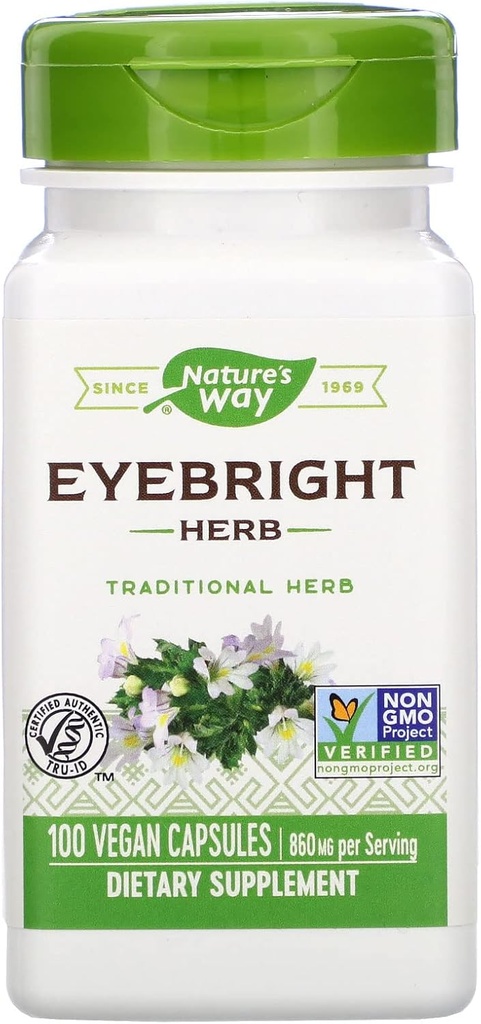 Eyebright Herb Ο Δρόμος της Φύσης 100 Caps