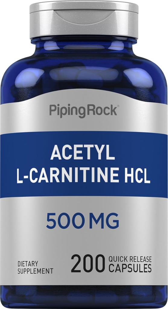 Piping Rock Acetyl L-Carnitine HCL 500 mg 