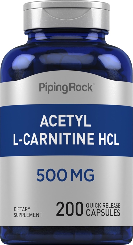 Piping Rock Acetyl L-Carnitine HCL 500 mg 