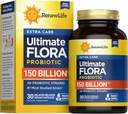 Renew Life Ultimate Flora Adult Ultimate Care Probiotic, 150 Billion, 30 Caps (Package May Vary)