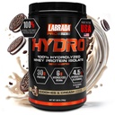 Labrada Hydro 100% Pure Hydrolyzed Whey Protein Isolate Powder, Lactose free, 6g BCAA’s, 4.5g Glutamine, Fastest Digesting Whey Διαθέσιμος, Άμεση ανάμειξη, Νόστιμη γεύση 20 Σερβιέτες (Cookies & Cream)