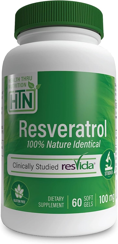 Resveratrol ως ResVida 100mg Trans-Resveratrol 