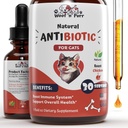 Natural Cat Antibiotic - Αντιβιοτικά για γάτες - Pet Antibiotics - Cat Antibiotics - Cat Allergy Relief for Cats - Antibiotic for Cats - Cat UTI Antibiotics - 1 fl oz: Ψητό κοτόπουλο άρωμα