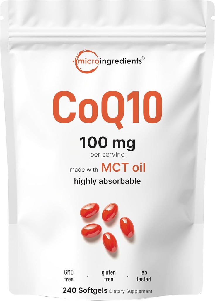 Micro Συστατικά CoQ10 100mg ανά υπηρεσία 