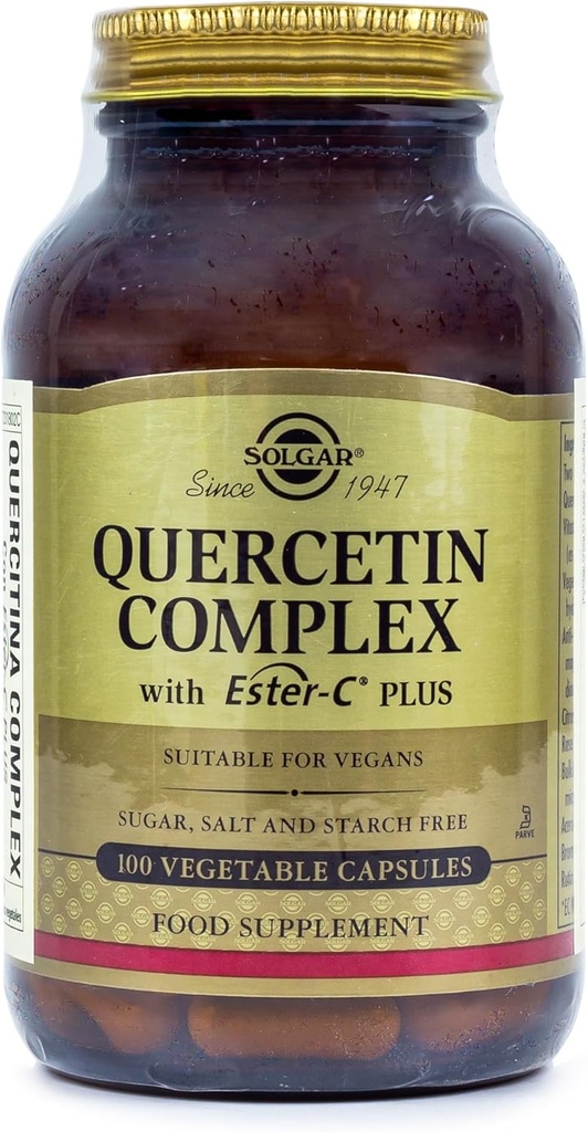 Solgar, Quercitin Complex με Ester C, 50 κόμης