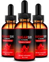 NutraRize (3 Pack) SugarSix Drops, Επίσημη Sugar Six Liquid Formula, All Natural Support for Stable and Healthy Levels, Premium Dropper to Reservation Good Circulation, Sugar Six Review (90 Servings)