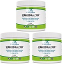 Seaweed Calcium for Dogs & Cats 14oz, Συμπλήρωμα ασβεστίου για την ισορροπία Σπιτικά τρόφιμα, Tested for Purity, More Acfordable than Competition, Vet Recommended, Previously Nature's Best Seaweed Calcium (3 pack)