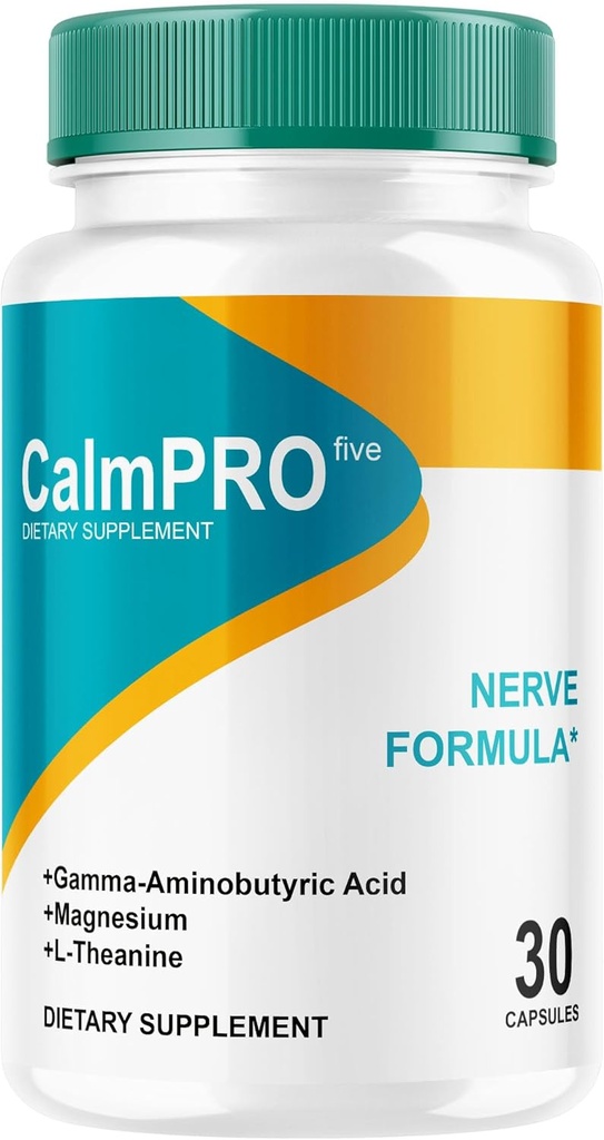 Calm Pro 5, Calm Pro 5 κάψουλες, Calm Pro πέντε χάπια συμπλήρωμα, Calm Pro 5 Advanced Formula - Όλες οι φυσικές κάψουλες, Calm Pro 5 κριτικές, 1 μπουκάλι