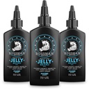 Bossman Jelly Beard Oil for Men - 3 Pack (12 oz in Total, Magic Scent) – Softens, Moisturizes & Conditions with Natural Ingredients