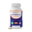 Vitamatic Astragalus Κάψουλες 200 Veg Κάψουλες - 10:1 Astragalus Extract 500mg - Μη ΓΤΟ, Χωρίς γλουτένη