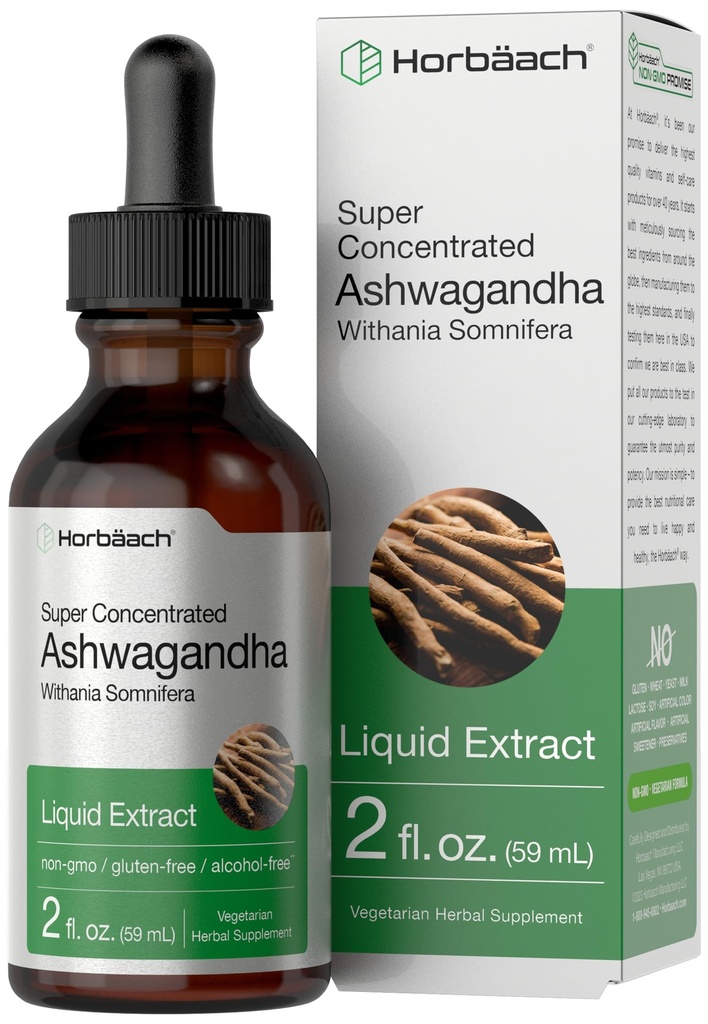 Horbäach Ashwagandha Υγρές σταγόνες 
