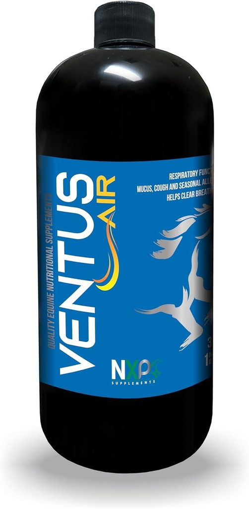 Ventus Air - υποστήριξη αναπνοής Mucus Cough Allergies συμπλήρωμα για τα άλογα από NXP συμπληρώματα - 1 Quart (32 oz)