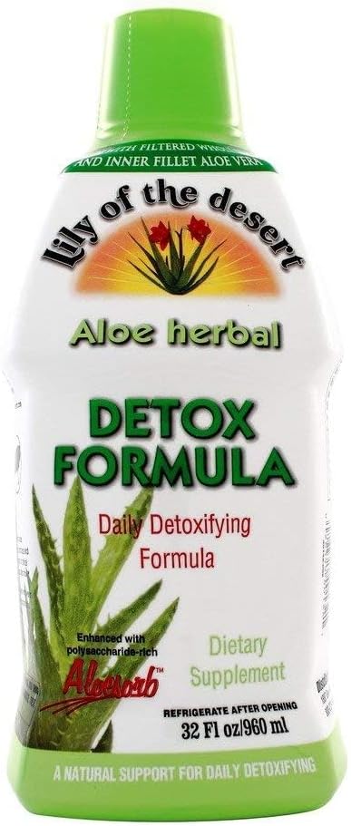 Λίλυ της Φόρμουλα Aloe Vera Detox της ερήμου