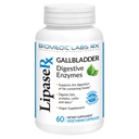 Φόρμουλα χοληδόχου κύστης, Lipase, Protease και Amylase Digestive Enzymes to Reduce Bloating - Χορτοφαγική Φόρμουλα, 60 κάψουλες Veg