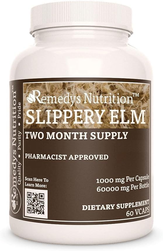 Διατροφή του Remedy Slippery Elm Bark 