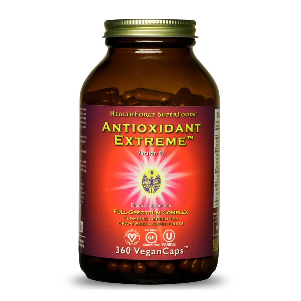 HEALTHFORCE SUPERFOODS Antioxidant Extreme - 360 Vegan Capsules