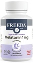 FREEDA Μελατονίνη 1 mg Μασώμενα δισκία χωρίς ζάχαρη – Φυσικό Φρούτα Γεύσεις Βοήθεια ύπνου για ενήλικες και παιδιά Ηλικίες 3 και Up – Μη Παρεμπίπτ Forming, Vegan, Χωρίς γλουτένη, Kosher – Made in USA (180 Count)