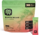 SALTT Ηλεκτρολυτές σκόνης αρωματικό ποτό Mix - Mondo Melon - 30 πακέτα ενυδάτωσης - Μαγνήσιο, Κάλιο, Νάτριο, Ορυκτά ίχνη - Zero Ζάχαρη & Χωρίς Γλουτένη - ταξιδιωτικά Απαραίτητα