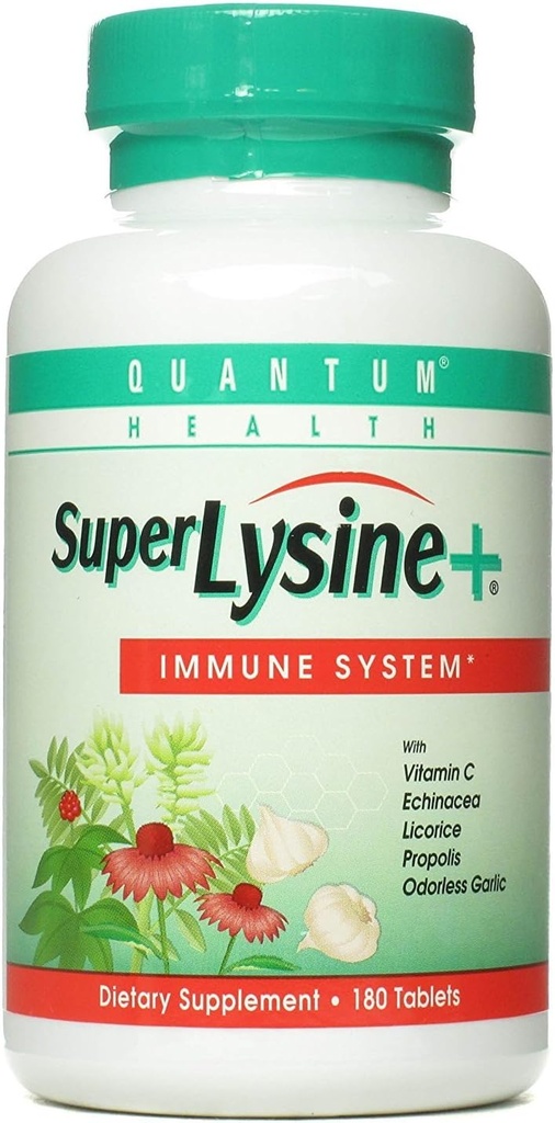 Quantum Amino Acid Super Lysine Plus Tablet - 180 δισκία ανά συσκευασία - 3 ανά περίπτωση.