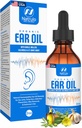 Organic Ear Oil for Ear Infection - Natural Eardrops for Earlache Prevention, Swimmer's Ear & Wax Relection - Kids, Adults, Baby, & Dog Earlache Remedy - with Mullein, σκόρδο, Calendula Made in USA (2 Oz)