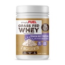 απλά FUEL 100% Grass Fed Whey Protein Powder - μόνο 2 συστατικά, μη αρωματισμένα, χωρίς γλουτένη, χωρίς σόγια, 20g πρωτεΐνη - Zero ζάχαρη, δεν υδατάνθρακες καθαρή πρωτεΐνη - μυϊκή ανάπτυξη και ανάκτηση 1LBS