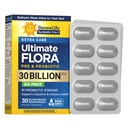 Renew Life Extra Care Go-Pack Probiotic Κάψουλες, Καθημερινή Συμπληρώματα Υποστηρίζει Ανοσοποιητική, Πεθητική και Αναπνευστική Υγεία, L. Rhamnosus GG, Γαλακτοκομικά, Σόγια και Χωρίς Γλουτένη, 30 Δισεκατομμύρια CFU, 30 Ct